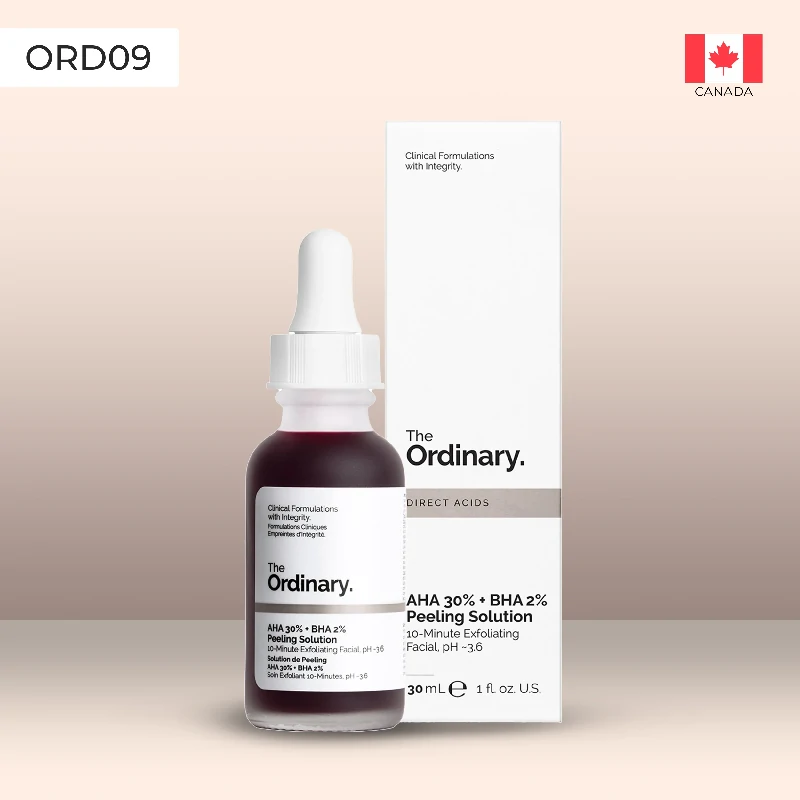 The Ordinary AHA 30% + BHA 2% Peeling Solution | Exfoliating Treatment ...