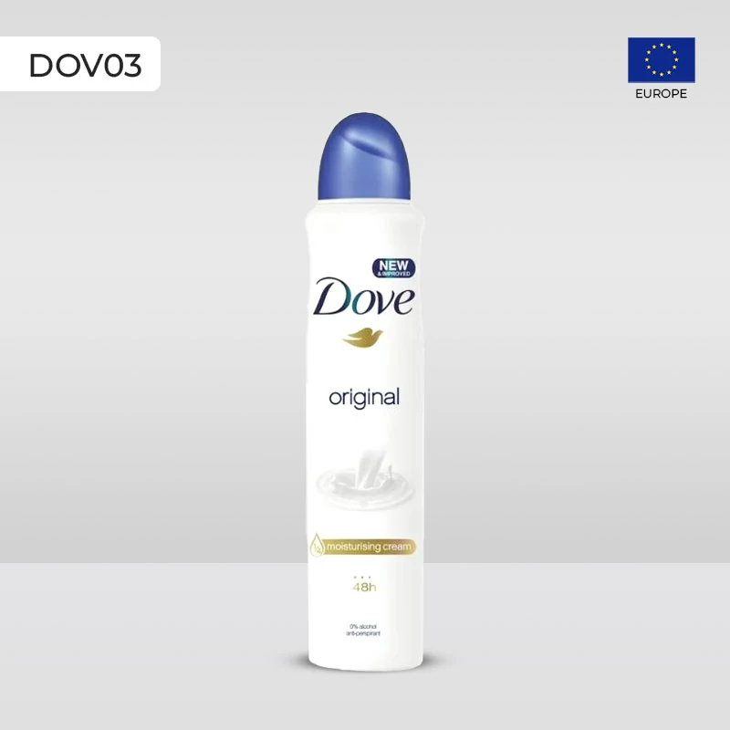 Dove Original Moisturising Cream Deodorant Spray 250ml | 48-Hour Freshness