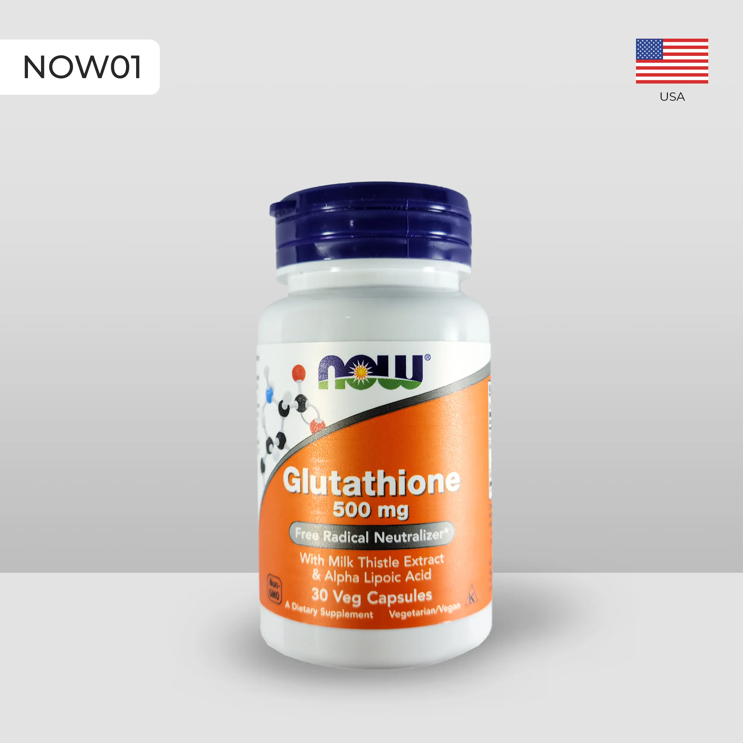 Now Foods Glutathione 500mg Capsules | 30 Veg Capsules | Beauty Harbour.lk  Sri Lanka